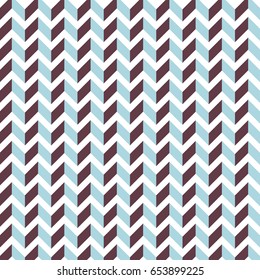 Zig zag seamless geometric pattern.