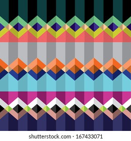 Zig zag seamless pattern