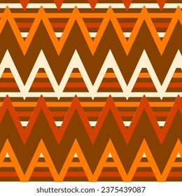 zigzag abstract style vintage stripes