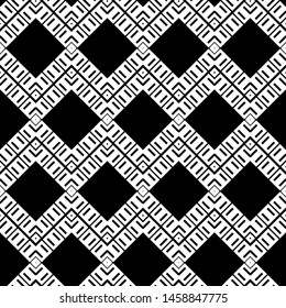 Zigzag. Art seamless pattern. Ethnic print. Multicolored. Boho. Traditional ornament. Folk motif. Vector geometric background. Can be used for social media, posters, email, print, ads designs.