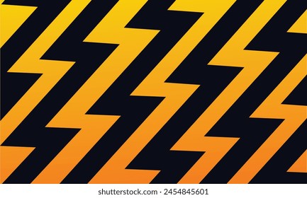 Zigzag Black Orange Background. thumbnail video print web background.