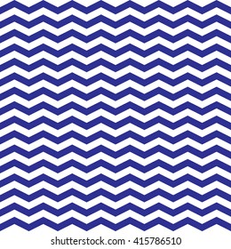 Zigzag Blue Pattern in Vector