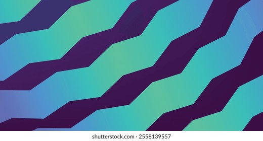 Zigzag Blue Purple Background. EPL Premier League thumbnail video print web background.