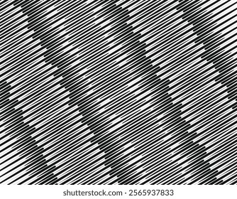 Zigzag chevron pattern, black and white geometric background for modern and vintage designs.