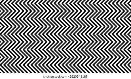 zigzag chevron seamless pattern, abstract wave line texture background. Set of minimal geometric textures with zig zag stripes, modern vector swatches for trendy designs.