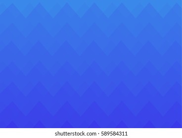 zigzag color background , Blue color tone