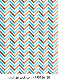 zig-zag color pattern