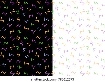 Zigzag Colored Pattern