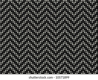 Zigzag dot vector background