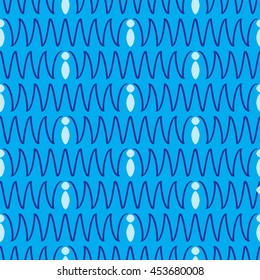 Zigzag ethnic pattern