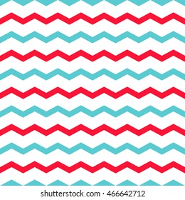 Zigzag Geometric Pattern, Seamless Background.