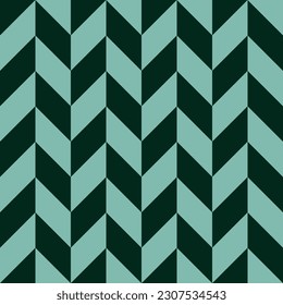 Zigzag geometric seamless pattern. Modern op art striped abstract background. Vector illustration.