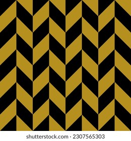 Zigzag geometric seamless pattern. Modern op art striped abstract background. Vector illustration.