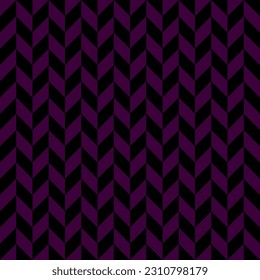 Zigzag geometric seamless pattern. Modern op art striped abstract background. Vector illustration.