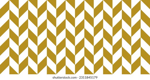 Zigzag geometric seamless pattern. Modern op art striped abstract background. Vector illustration.