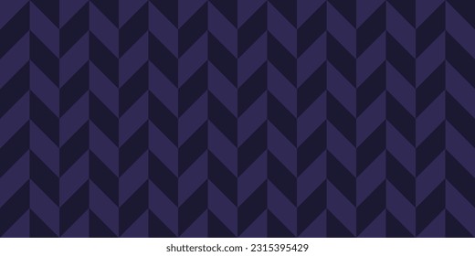 Zigzag geometric seamless pattern. Modern op art striped abstract background. Vector illustration.