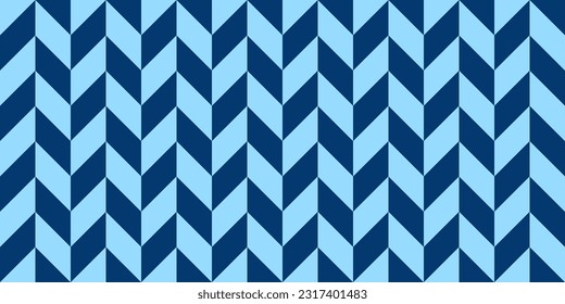 Zigzag geometric seamless pattern. Modern op art striped abstract background. Vector illustration.
