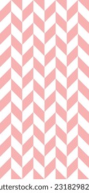 Zigzag geometric seamless pattern. Modern op art striped abstract background. Vector illustration.
