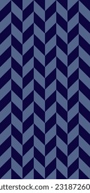 Zigzag geometric seamless pattern. Modern op art striped abstract background. Vector illustration.