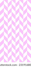 Zigzag geometric seamless pattern. Modern op art striped abstract background. Vector illustration.
