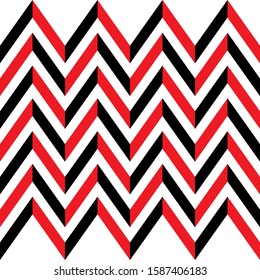 zigzag geometric shape seamless pattern