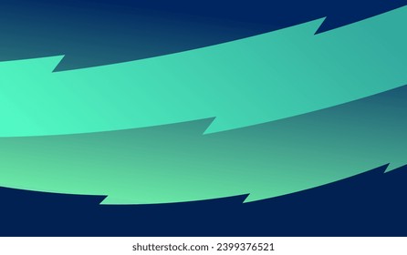 Zigzag Green Blue background. EPL English Premier League thumbnail video print web background.