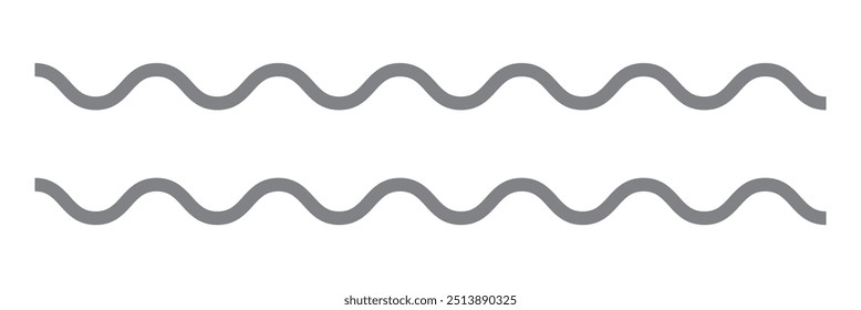 Zigzag icon vector isolated on white background . Zigzag wave icon design eps 10 