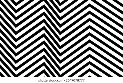 zigzag line outline pattern design black and whte.eps