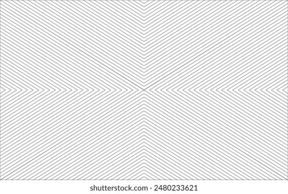 Zigzag line pattern seamless abstract vector design. Gray line pattern.