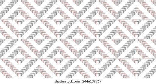 Zigzag line , seamless pattern. Vector illustration.