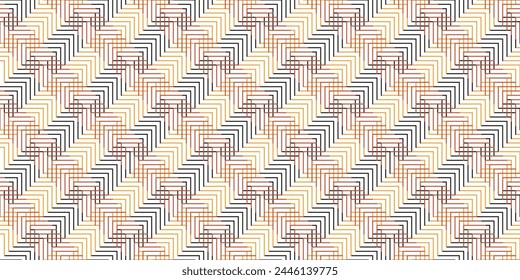 Zigzag line , seamless pattern. Vector illustration.