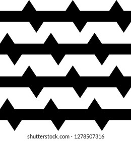 Zigzag lines background. Jagged stripes motif. Geometric waves ornament. Wavy image. Digital paper, textile print, web design, backdrop. Seamless pattern