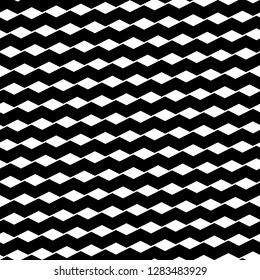 Zigzag lines background. Linear backdrop. Digital paper, textile print, web design.Triangular waves ornament. Curves image. Jagged stripes motif. Seamless pattern.