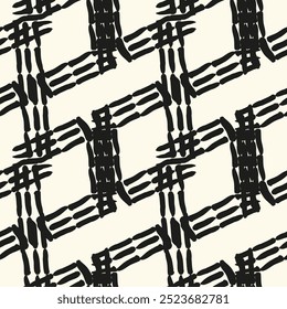 Zigzag lines. Jagged stripes. Seamless surface pattern design  ornament. Repeated chevrons wallpaper. Digital paper for page fills, web designing, textile print. Vector art.