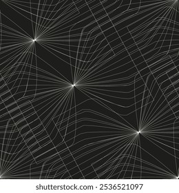 Zickzacklinien. Zackige Streifen. Nahtloses Oberflächenmuster Design mit dreieckigen Wellen Ornament. Wiederholte Chevrons Tapete. Digitales Papier für Seitenfüllungen, Webdesign, Stoffdruck. Vektorkunst.