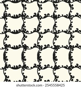 Zigzag lines. Jagged stripes. Seamless surface pattern design with triangular waves ornament. Repeated chevrons wallpaper. 