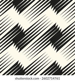 Zigzag lines. Jagged stripes. Seamless surface pattern design with triangular waves ornament. Repeated chevrons wallpaper. Digital paper for page fills, web designing, textile print. Vector art.
