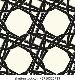 Líneas en zigzag. Rayas irregulares. Diseño de patrón de superficie sin fisuras con adorno de ondas triangulares. Fondo de pantalla de chevrones repetidos. Papel digital para rellenos de páginas, diseño de Web, impresión textil. Arte vectorial.