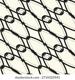 Zigzag lines. Jagged stripes. Seamless surface pattern design with triangular waves ornament. Repeated chevrons wallpaper. Digital paper for page fills, web designing, textile print. Vector art.
