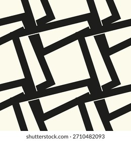 Ziguezague. Listras irregulares. Design de padrão de superfície uniforme com ornamento de ondas triangulares. Papel de parede de divisas repetido. Papel digital para preenchimento de páginas, web design, impressão têxtil. Arte vetorial.