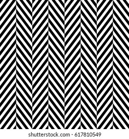 Zigzag lines. Jagged stripes. Seamless surface pattern design with triangular waves ornament. Repeated chevrons wallpaper. Herringbone motif. Digital paper for page fills, web designing, textile print