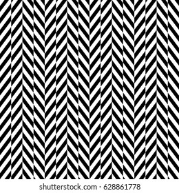 Zigzag lines. Jagged stripes. Seamless surface pattern design with triangular waves ornament. Repeated chevrons wallpaper. Herringbone motif. Digital paper for page fills, web designing, textile print