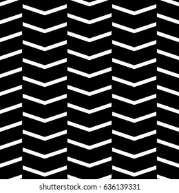 Zigzag lines. Jagged stripes. Seamless surface pattern design with triangular waves ornament. Repeated chevrons wallpaper. Herringbone motif. Digital paper, page fills, web designing, textile print.