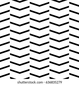 Zigzag lines. Jagged stripes. Seamless surface pattern design with triangular waves ornament. Repeated chevrons wallpaper. Herringbone motif. Digital paper, page fills, web designing, textile print.