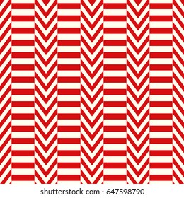 Zigzag lines. Jagged stripes. Seamless surface pattern design with triangular waves ornament. Repeated chevrons wallpaper. Herringbone motif. Digital paper for page fills, web designing, textile print