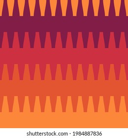 Zigzag lines ornament. Seamless pattern. Jagged stripes motif. Waves ornate. Curves image. Wavy figures background. Digital paper, textile print, web design, abstract illustration. Vector work