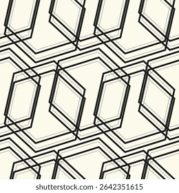 Zigzag lines. Serrated stripes. Seamless surface construction with triangular wave ornament. Repeating chevron wallpaper. 