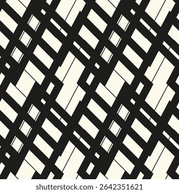 Zigzag lines. Serrated stripes. Seamless surface construction with triangular wave ornament. Repeating chevron wallpaper. 