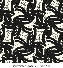 Zigzag lines. Serrated stripes. Seamless surface construction with triangular wave ornament. Repeating chevron wallpaper. 