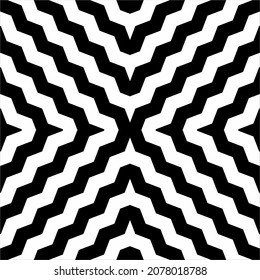 Zig-zag Lines Stripes Motifs Pattern.  Decoration for Interior, Exterior, Carpet, Textile, Garment, Cloth, Silk, Tile, Plastic, Paper, Wrapping, Wallpaper, Pillow, Sofa, Background, Ect. Vector